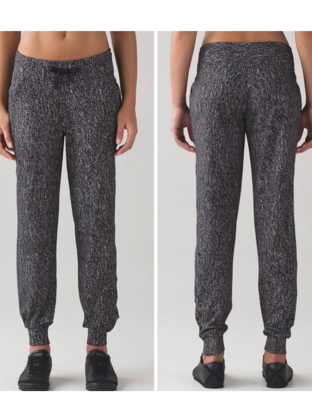 Lululemon Ready to Rulu Black Heather Joggers